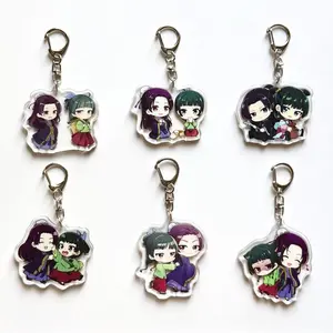 The Apothecary Diaries Acrylic Keychain, Double-sided Keychain, Maomao, Jinshi, Anime Gift, Anime Keychains.