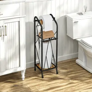 Small Space Bathroom Storage Over-Toilet & Corner Floor Slim for Skinny Washroom Holds Toilet Paper Keeps Bathroom Organized Deals For You Days