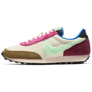Nike Daybreak Fur Pack Fossil Women's Casual Running Shoes with Suede Fabric, Non-Slip Durable Lightweight Warm Low-Top Design Verifiable, with credentials and supporting global authentication