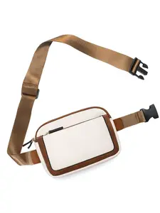 Belt Bag for Women, Mini Everywhere Crossbody Waist Bag Adjustable Strap, Vegan Leather Women's Casual Bum Bag