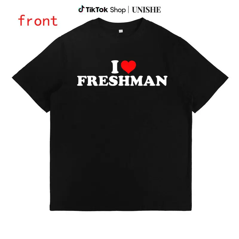 I Love Freshman Cotton T-Shirt – Perfect Unisex Gift Comfort Top