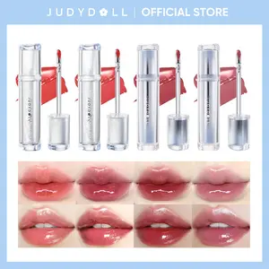 JUDYDOLL Multi-Piece Ice Watery Lip Gloss, Blur, Waterproof Long-Lasting Moisturizing Liquid Lipstick, Mirror Lip Glaze, Plumping Gloss, Not Easy To Fade, Tinted Lipstick, Diverse Shades, Makeup, Cosmetic, Valentines Day Gift, New Year