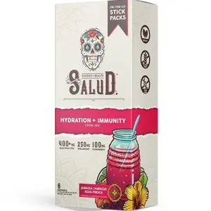 Taste Salud, Hydration + Immunity Drink Mix, Jamaica, 1.27 oz