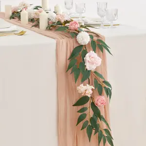 Artificial Tana Vine, 1 Count 190cm Faux Flower Vine, Decorative Flowers for Home Party Wedding, Home Decor Supplies, Fruit, Artificial Hanging Flowers