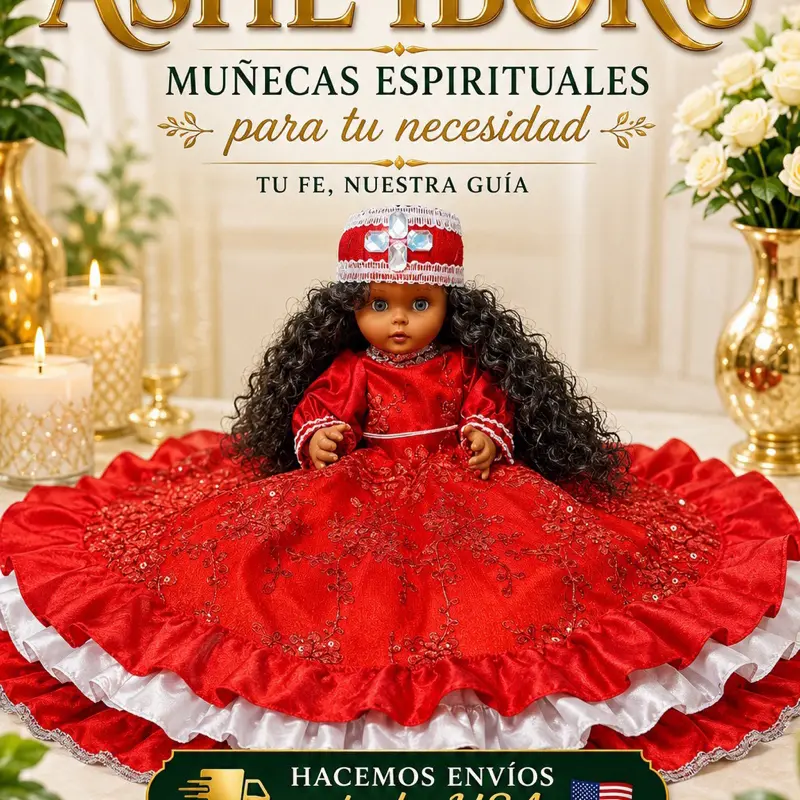 Muñecas espirituales vestidas size medianas