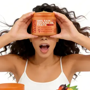 Lebanta 100% Raw Batana Oil Paste from Honduras Deep Conditioning Hair Mask 4 fl oz for Growth Strength & Split End Repair Natural Ingredients