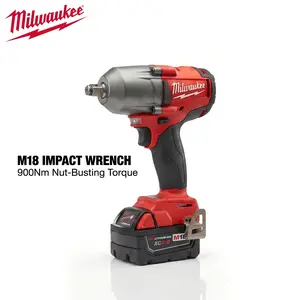 Milwaukee M18 Fuel 900Nm Impact Wrench – 0-2400 RPM, Three-Speed Control, 1/2" Anvil – Built for Truck, Trailer & Industrial Fastening