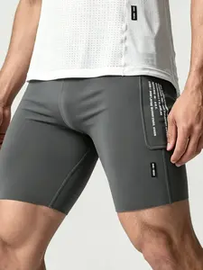 ASRV 2026 Summer Men's Shorts, American Style Milk Silk Quick-Dry Sports Shorts, High-Stretch Running Tights for Men, Athletic Shorts, Athletic Wear Shorts, Activewear Shorts, Athletic Bottoms