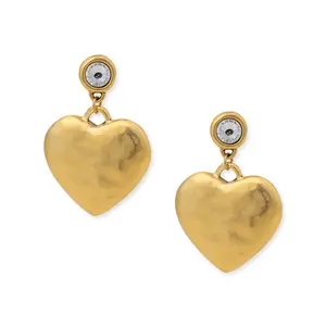 Bracha Big Heart Earrings