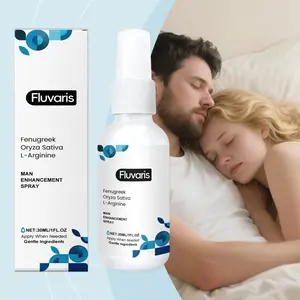 Fluvaris Male Care Spray, Gentle Formula for Comfortable Skin, Nourishing Light Vitality Care Spray, Ideal for Daily Use