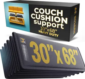 XXXL Heavy Duty Couch Support for Sagging Cushions - 30in x 68in Extra Wide Sofa Cushion Board - 0.4in Saggy Cushion for Seat Support