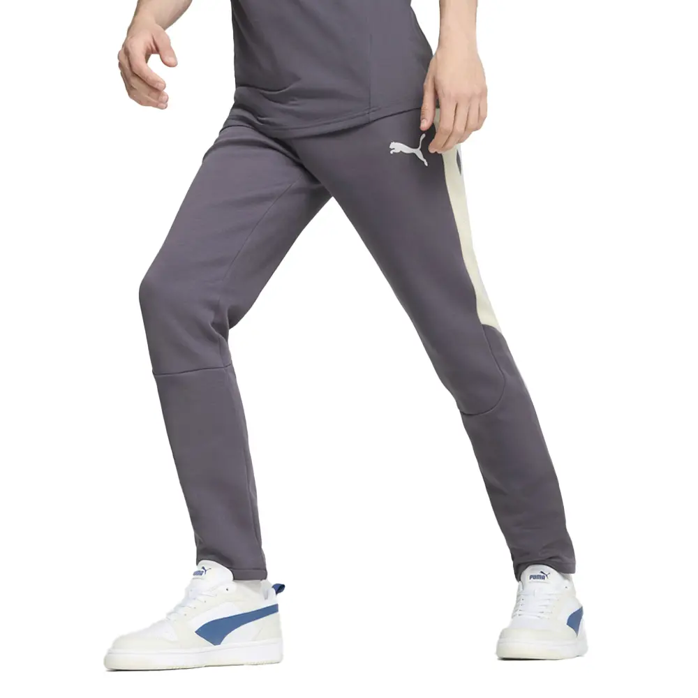 PUMA Mens Evostripe Pants Casual - Grey