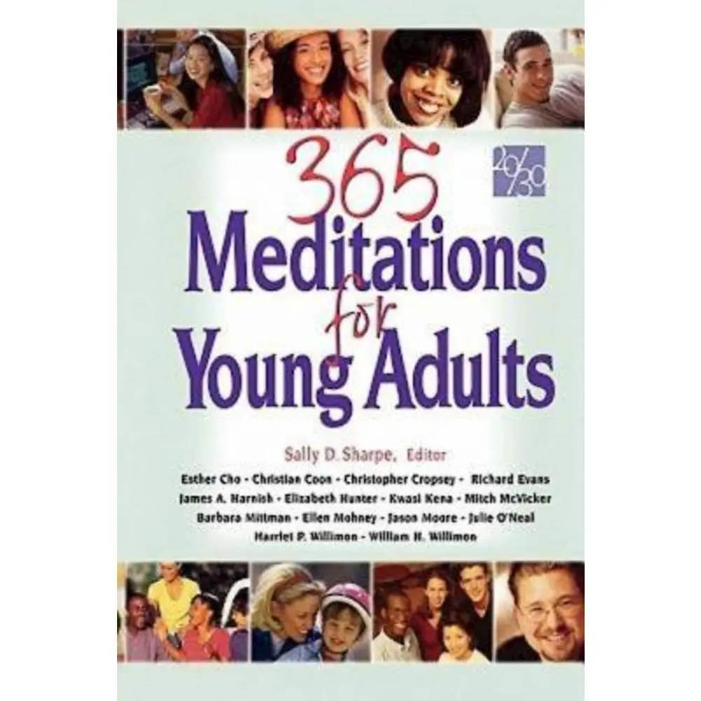 Used: 365 Short Devotional Meditations for Young Adults - Spiritual Journey & Challenge Guide by Sally Sharpe (Paperback), Insights, Searching