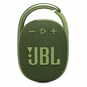 JBL Clip4 ECO Wireless Compact Bluetooth Portable Audio Speaker - Green