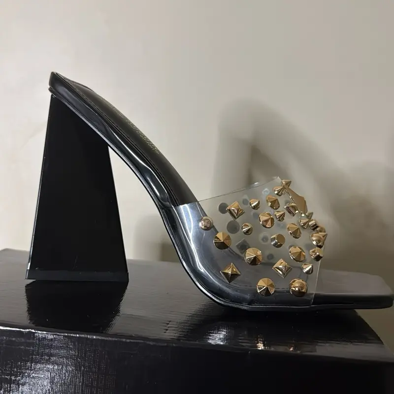 Women's heels Sandals, Breathable Open-Toe Footwear