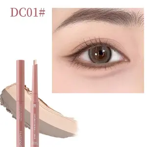 Bicolor Under Eye Pencil 2 In 1 Brightening Highlighter Nude Pink Shadow Stick Aegyo Sal Lying Silkworm Eeyshadow Lash Makeup