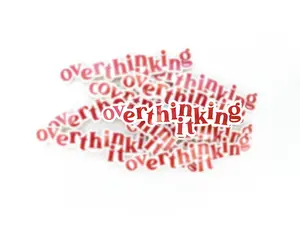 Overthinking It Sticker | Oh Honey Designs