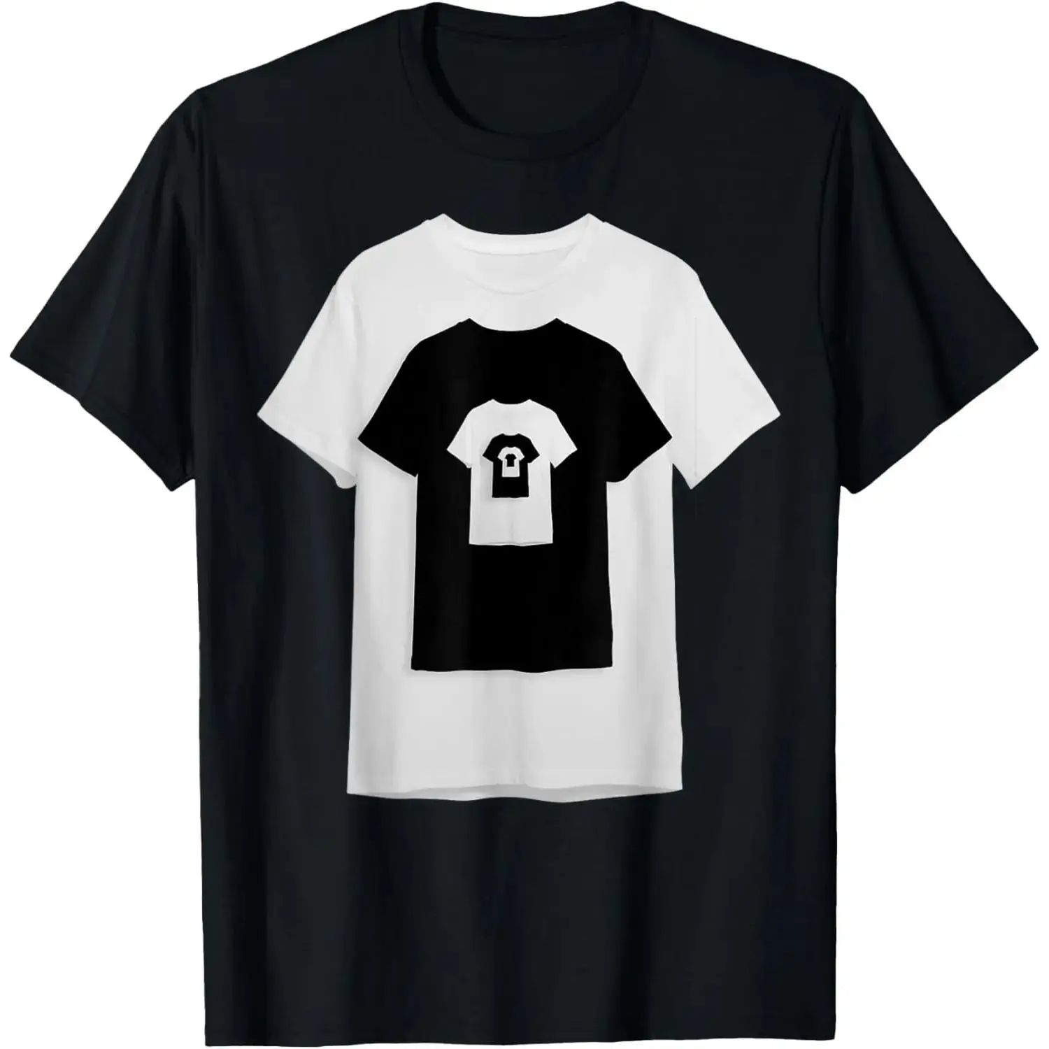 Optical Illusion - Shirt On A Shirt T-Shirt Shirt Of A Shirt Funny Meme Shirt / Weirdcore Clothing