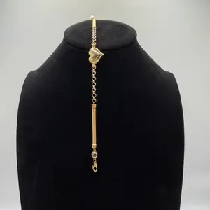 Pulsera de Corazón 14K