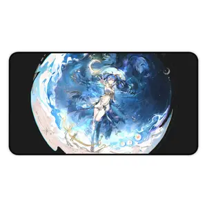 Iuno Wuthering Waves Desk Mat, Mouse Pad, Gaming Mat gift Anime fan - Extra Large Mousepad Deskmat for PC Gamers, Streamers, Desk Accessories and Stylish Room Setup