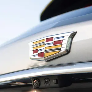 Cadillac Xt5 Series Custom Emblem, Unique Front Grill and Rear Bumper Badge, No Damage Installation, Premium Exterior Upgrade Accessories, Car Decals