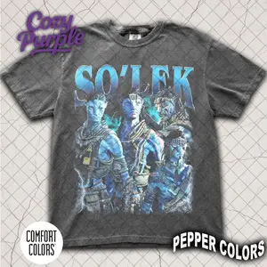 Limited Comfort Colors So'lek Avatar T-Shirt, Vintage T-Shirt, Gift For Women and Man Unisex T-Shirt
