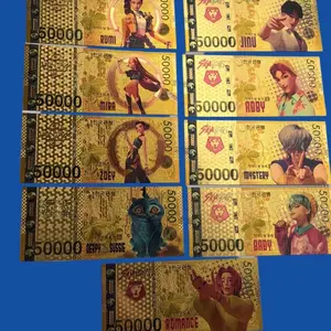 Kpop Foil Collectible Set (Note: Not Legal Tender)