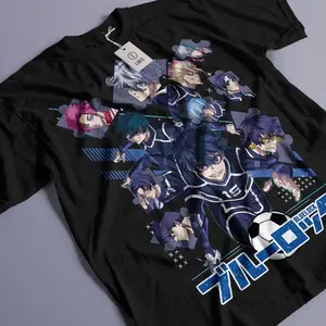 Blue Lock Anime T-Shirt & Sweatshirt, Yoichi Isagi Eleven Team  Graphic Tee, Vintage Oversized Unisex Streetwear, Manga Gift for Men Women
