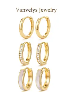 3-pair earrings set, Fashionable and elegant earrings, Exquisite jewelry and accessories,mothersday gifts, earrings for women, accessories for women,Casual Trendy Jewelry Set,birthday gifts for gf,14k gold-plated