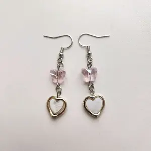 Flutter Heart Earrings