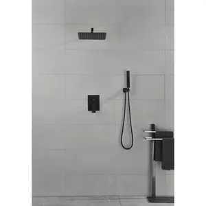 Wall Mount Shower System - 10" Rain Mixer Shower Combo