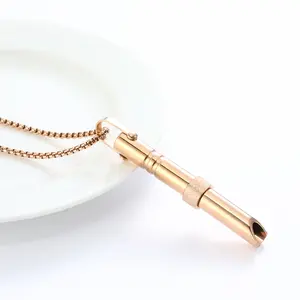 Breathing Necklace for Men Women Anxiety Relief Necklace Relaxation Meditation