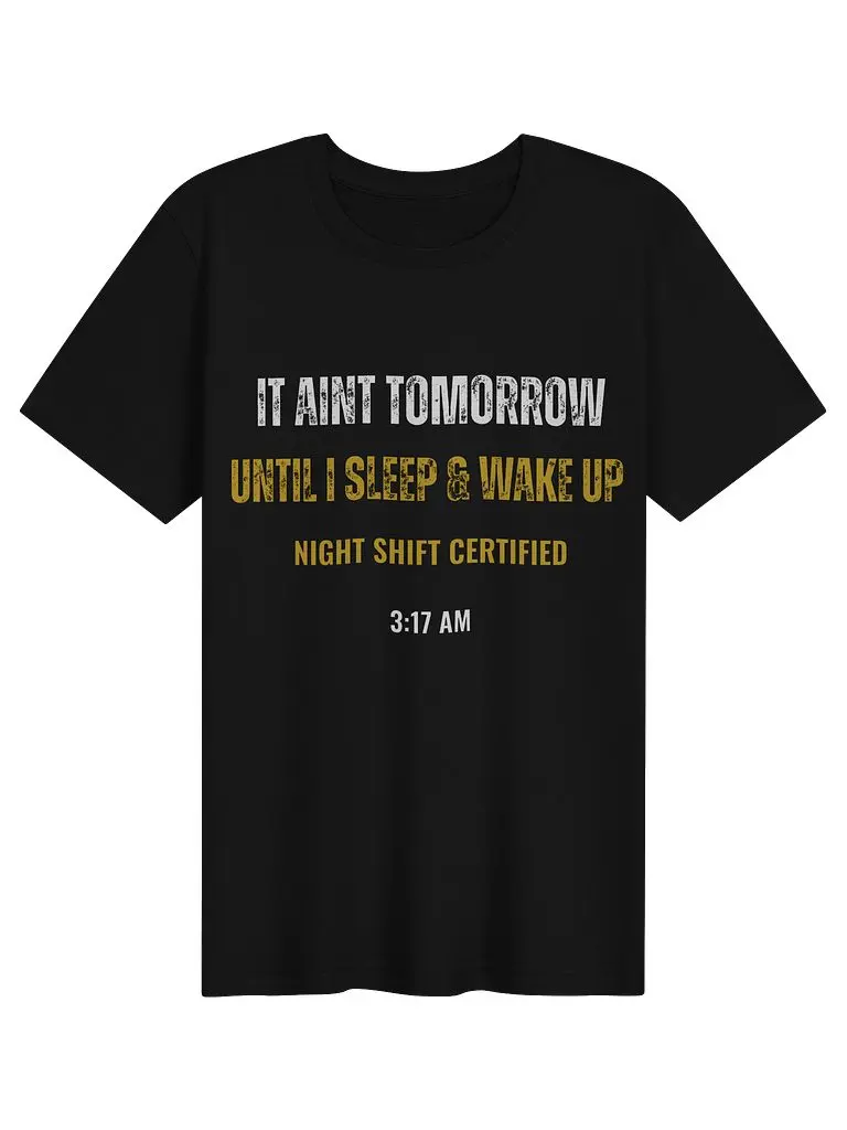 It Aint Tomorrow Yet- Tee