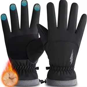 Winter Waterproof Ski Snow Warm Glovesfor Women Men, Windproof Cold Weather Thermalwith Touchscreen Fingers, for Running Driving cyclingHiking Biking Outdoor Sports Daily Work
