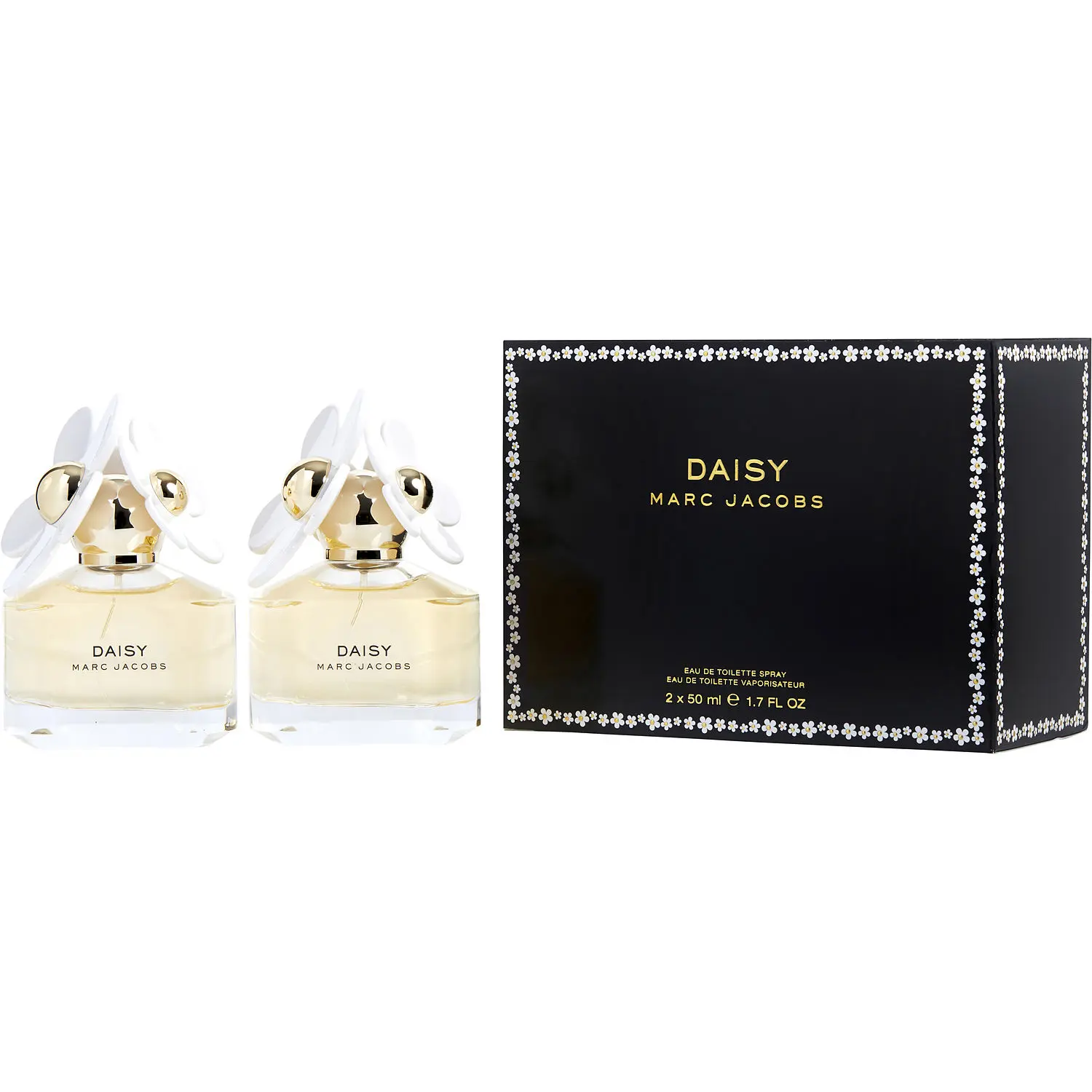 Marc Jacobs Daisy Set-Edt Spray 1.7 Oz X 2 For Women