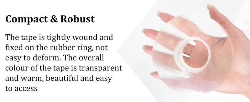 Heavy Duty(9.85FT), Nano Double Sided Adhesive Tape, Clear Mounting Tape Picture Hanging Adhesive Strips. Double Sided Tape Heavy Duty(9.85FT), Nano Double Sided Adhesive Tape, Clear Mounting Tape Picture Hanging Adhesive Strips.