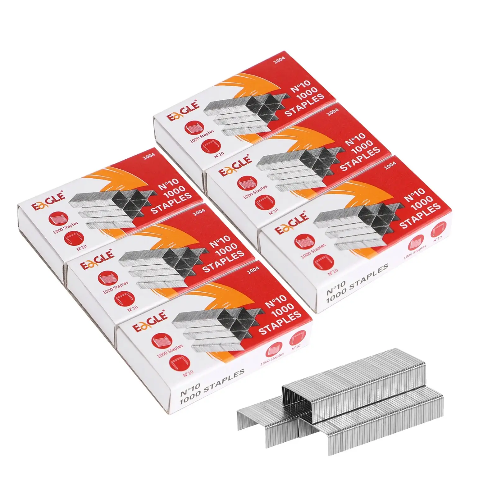 10# Staple Pins Set, 3000/6000 Pieces, Metal Material, Suitable for Small 10# Staplers, File Organization, Notebook Binding, Stapler Accessories
