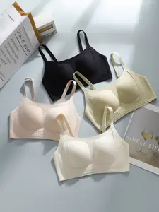 4 Pack Women's Wireless Bras, Sexy Seamless Push Up Bra, Anti-Peel Design, Prevent Sagging, Comfortable Fit, Ideal for Daily Wear