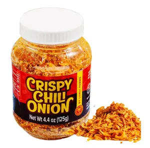 Crispy Chili Onion | Perfect Condiment, Seasoning, or Topping for Ramen, Sushi, Rice, Salad, Soup, Green Bean Casserole and More! Delicious and Upgraded Fried Onion! Low-Oil Alternative to Chili Oil Crisp - Vegan, Gluten-Free, No MSG!