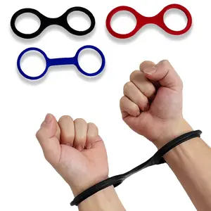 ThatDripTho Slip-On Rubber Handcuffs, The Perfect Fun Toy for  Pranks and Games, Durable Silicone