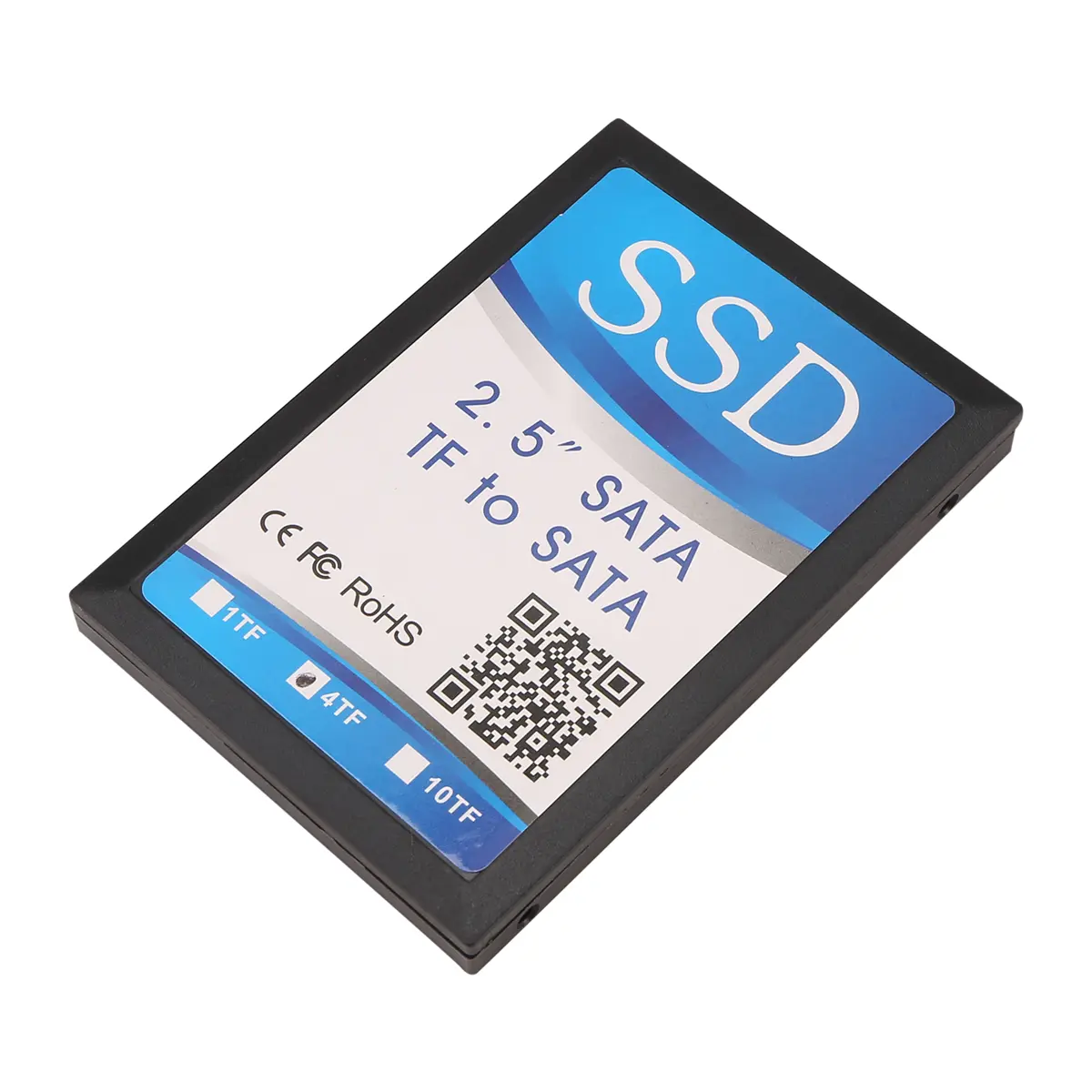 2.5-Inch RAID Group Converter for 4 TF Cards, Micro-SD to SATA Adapter with SATA Hot-Plug Support, Bootable, Micro-Sd To Sata Raid Group Card