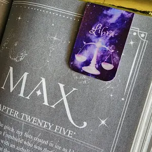 libra zodiac horoscope magnet bookmark