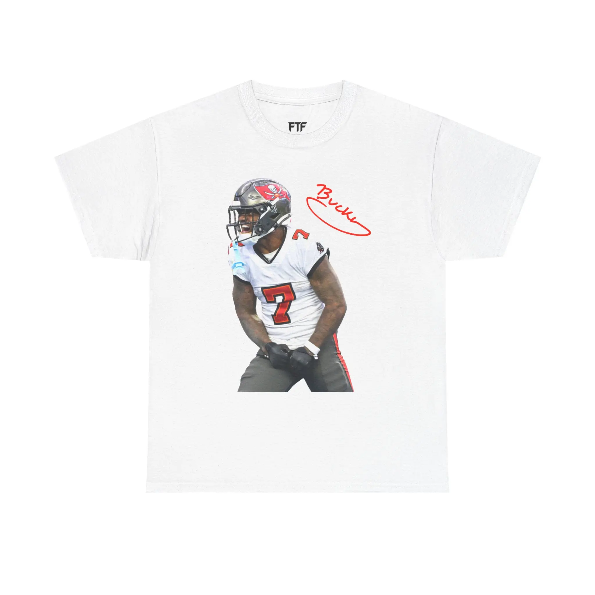 Bucky Irving Signature Celebration T-Shirt - Unisex Cotton Tee, Casual Graphic Tee, Sports Fan Shirt, Event Memorabilia, Gift for Him or Her