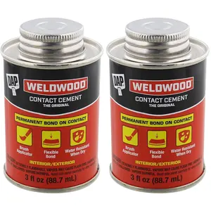 00107 Weldwood  Contact Cement,3 oz- Pack of 2