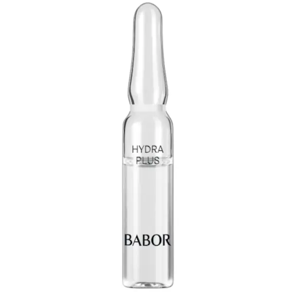 BABOR Hydra Plus Hydrating Ampoule Serum | Hyaluronic Acid Concentrate for Dry, Dehydrated Skin | 14ml | Made in Germany