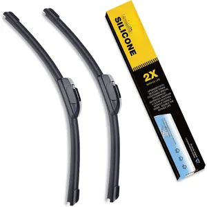 Silicone Wiper Blades 22 inch wiper blades 2 pack Replacement For Ford F Series 2020-2012 Expedition 20-08,Chevy Silverado GMC Sierra Series 2023-2019 06-9