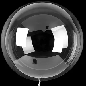100count Bobo Balloon Transparent Bubble Bobo Balloon Party Bobo Balloons Clean Bobo Balloon for Wedding Birthday Party Decoration