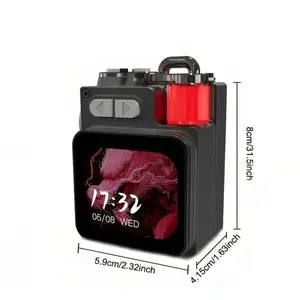 Wireless Speaker with Screen,Multifunctional High Volume Wireless Sound System,Portable High- quality Play & Mobile APP Synchronization Speaker,Audio,Karaoke System,Wireless Party Speaker