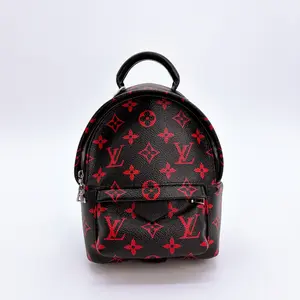 Pre-owned Louis Vuitton canvas Backpacks Monogram Infrarouge Palm Springs Backpack Mini bag