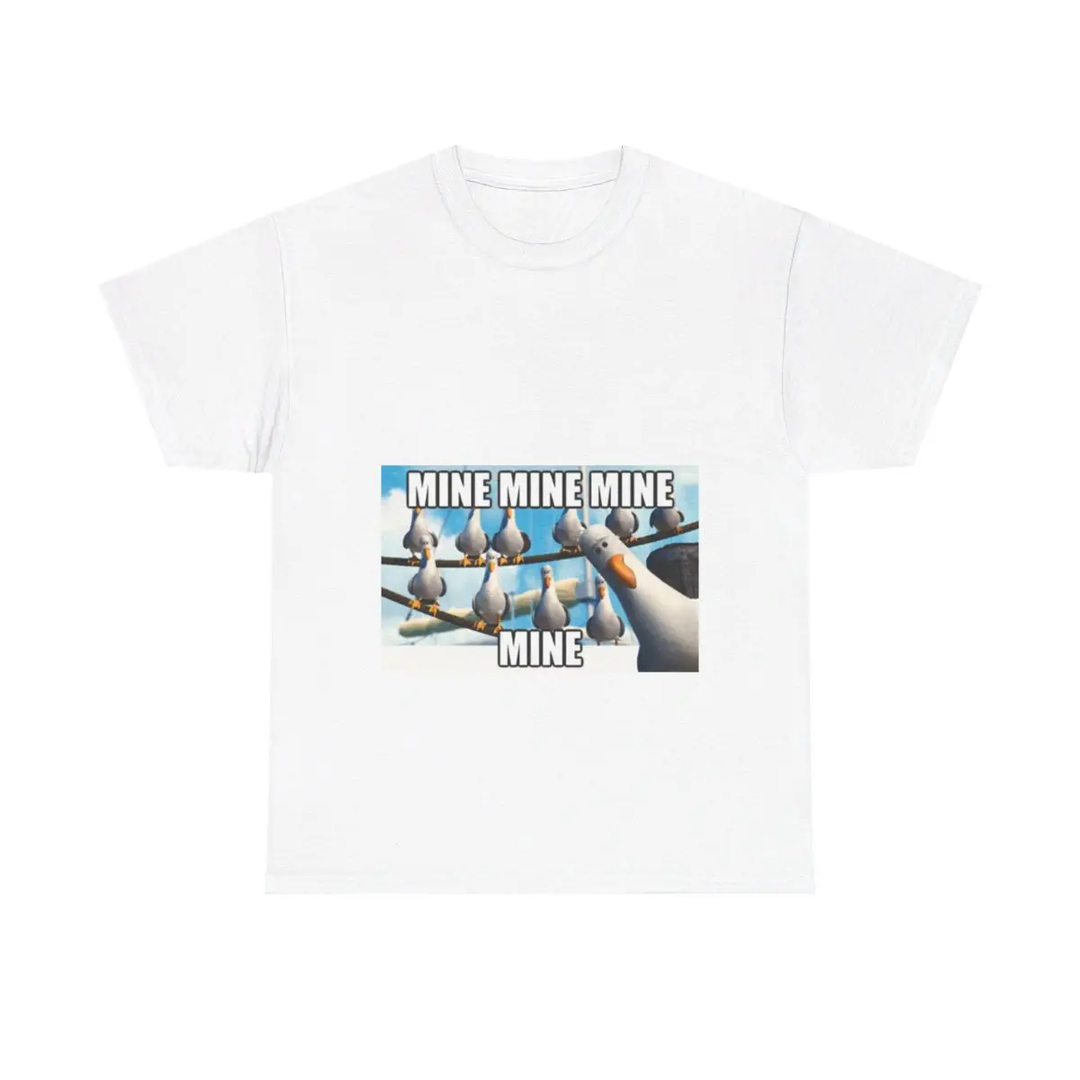 Finding Nemo MINE Unisex Heavy Cotton Tee